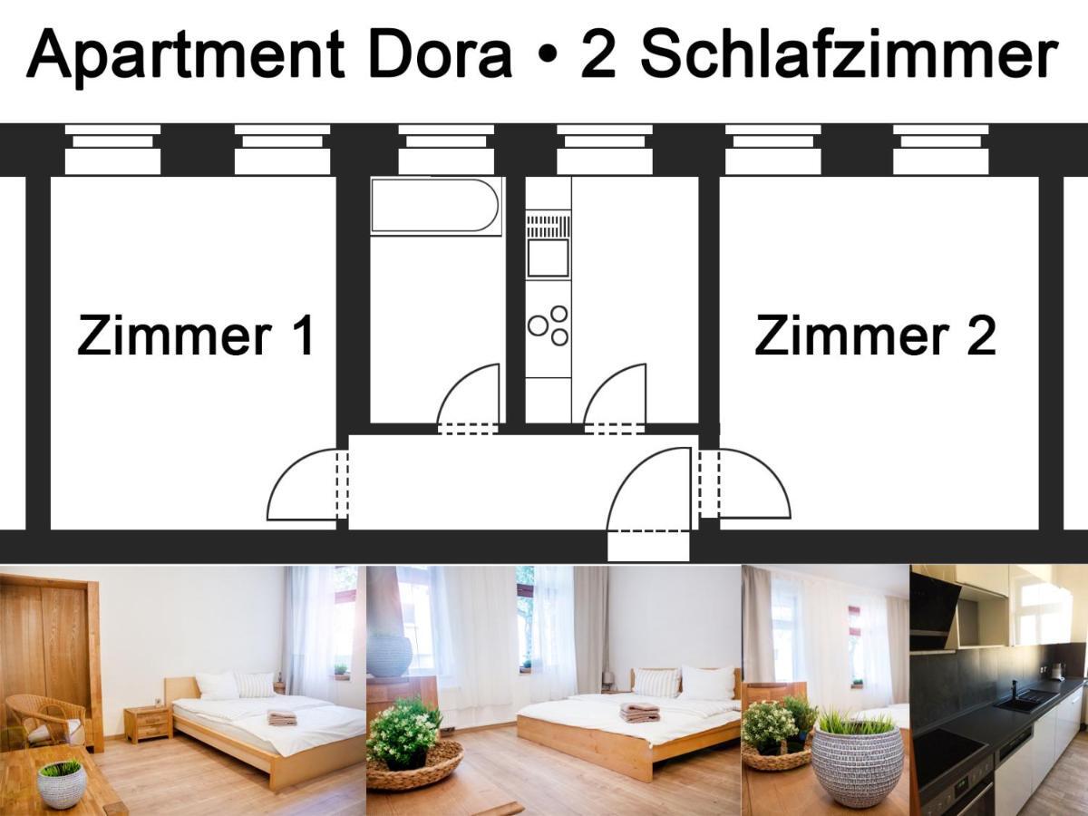 Apartment Dora Chemnitz Esterno foto